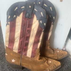 American Flag Cowboy Boots
